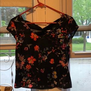 Floral Crop Top